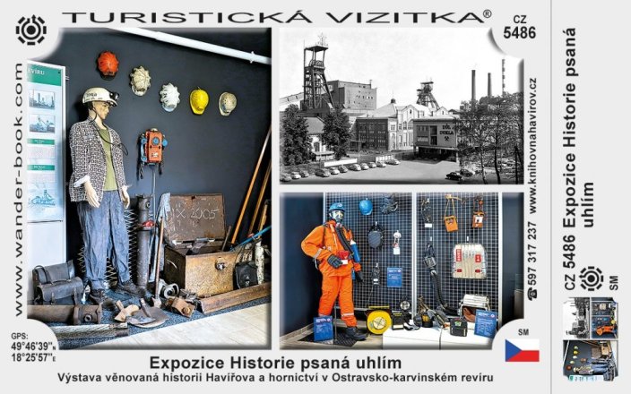 Turistická vizitka - Expozice Historie psaná uhlím