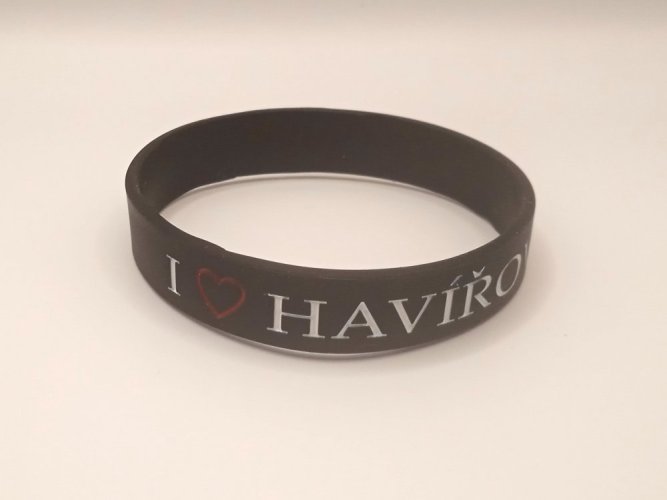 Silikonový náramek Havířov