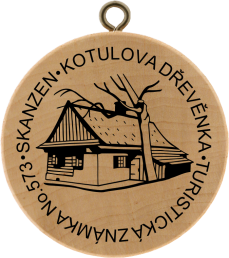 Turistická známka - Kotulova dřevěnka