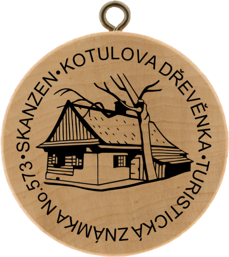 Turistická známka - Kotulova dřevěnka