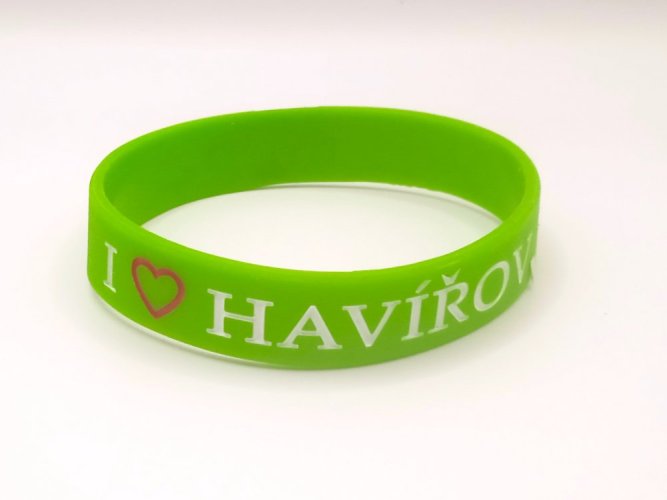 Silikonový náramek Havířov